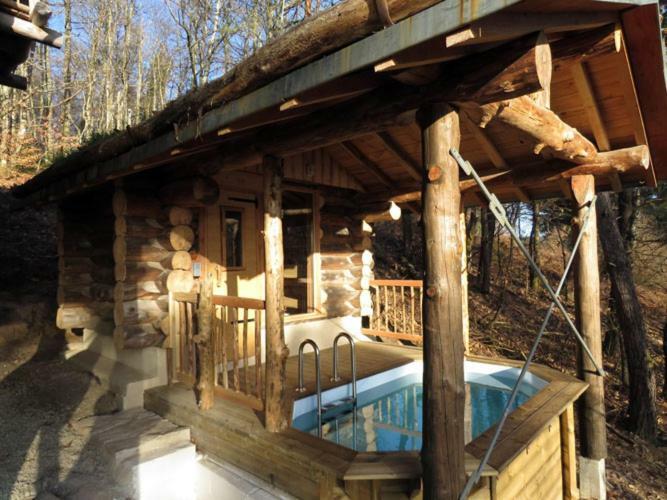 La Cabane De Hans Saint-Martial-de-Gimel エクステリア 写真