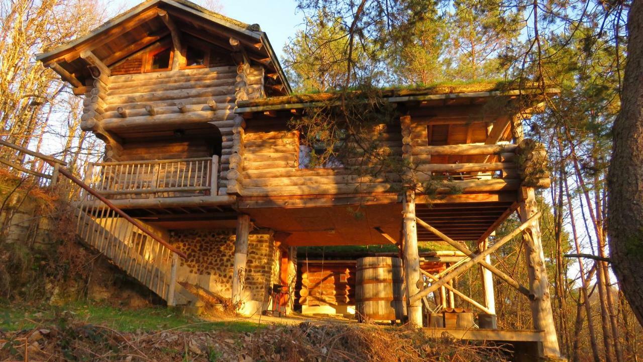 La Cabane De Hans Saint-Martial-de-Gimel エクステリア 写真